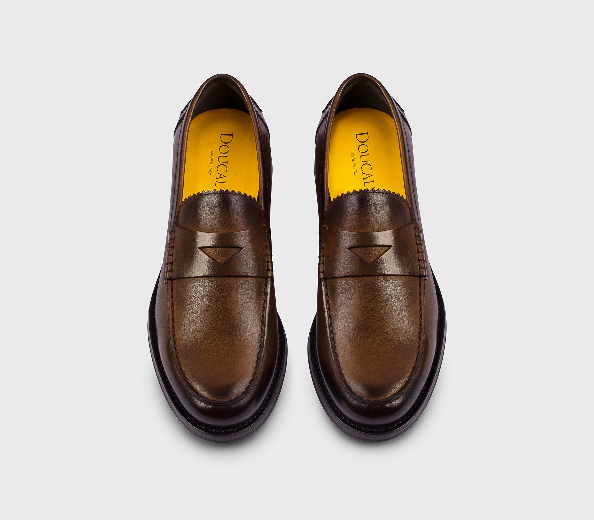 doucal-s-loafers-du3241-penny-loafer-braun-kalbsleder image 2