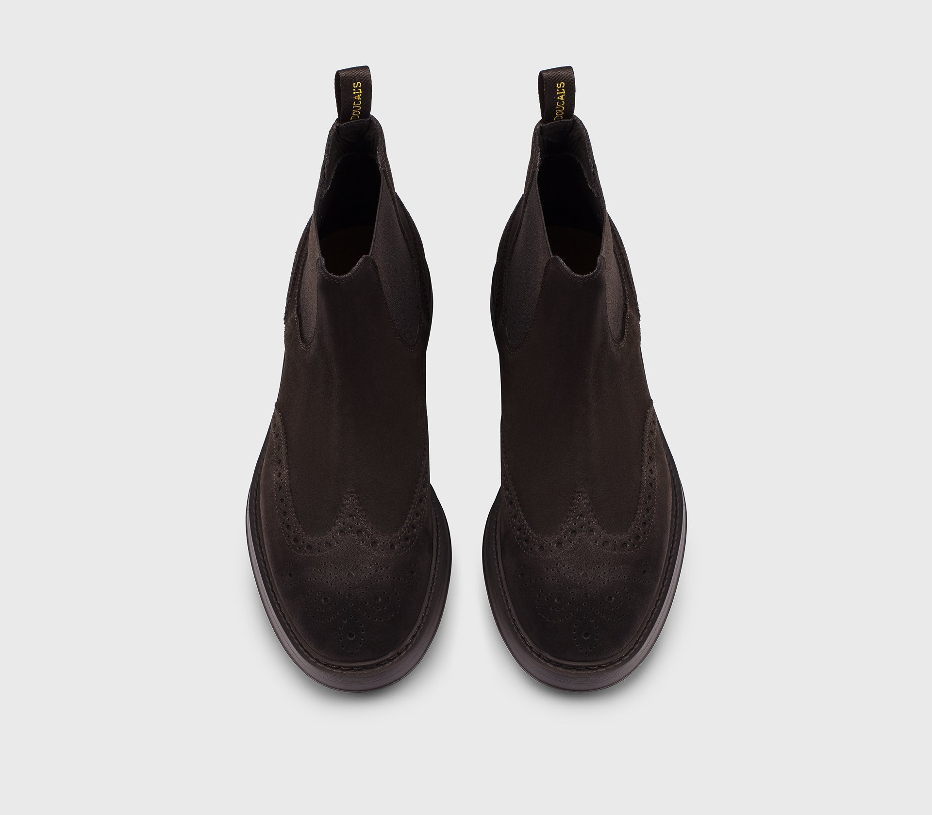 doucal-s-lace-ups-stiefelette-erdbraun-velours-blake image 2