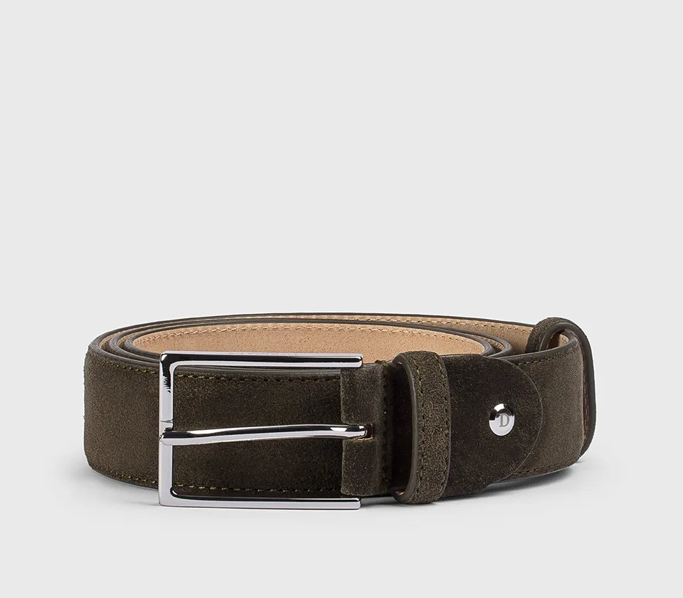 doucal-s-belts-dc0001sigmuf009-g-rtel-veloursleder-moosgr-n image 1
