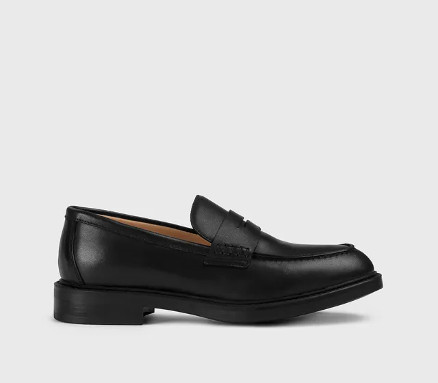 doucal-s-loafers-dd8664-penny-loafer-schwarz-kalbsleder-damen image 1