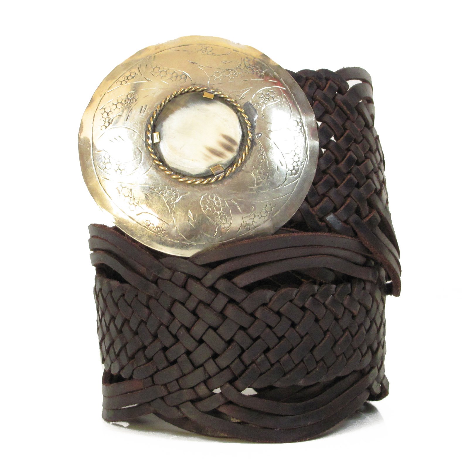 almadih-woven-dameng-rtel-braun-geflochten-8-cm image 3