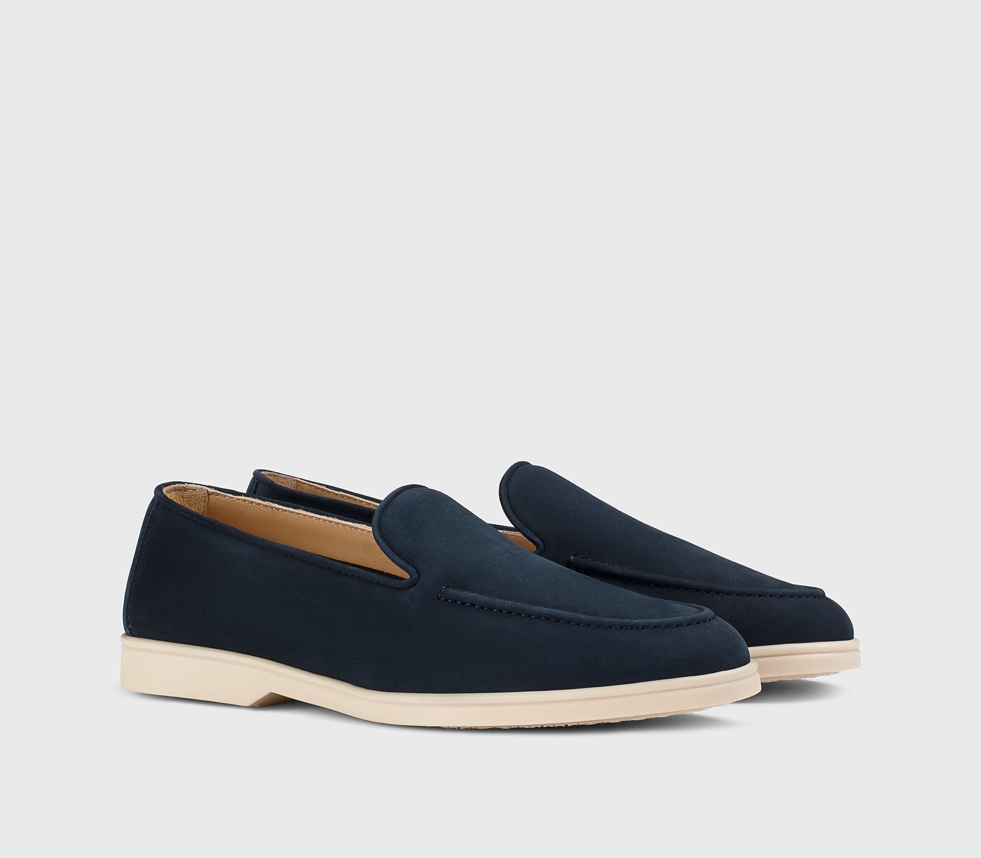 doucal-s-loafers-mokassin-blau-leder-damen image 3