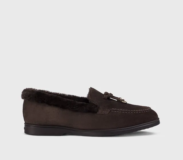 doucal-s-loafers-dd8920joanum252-mokassin-mahagoni-pelz image 1