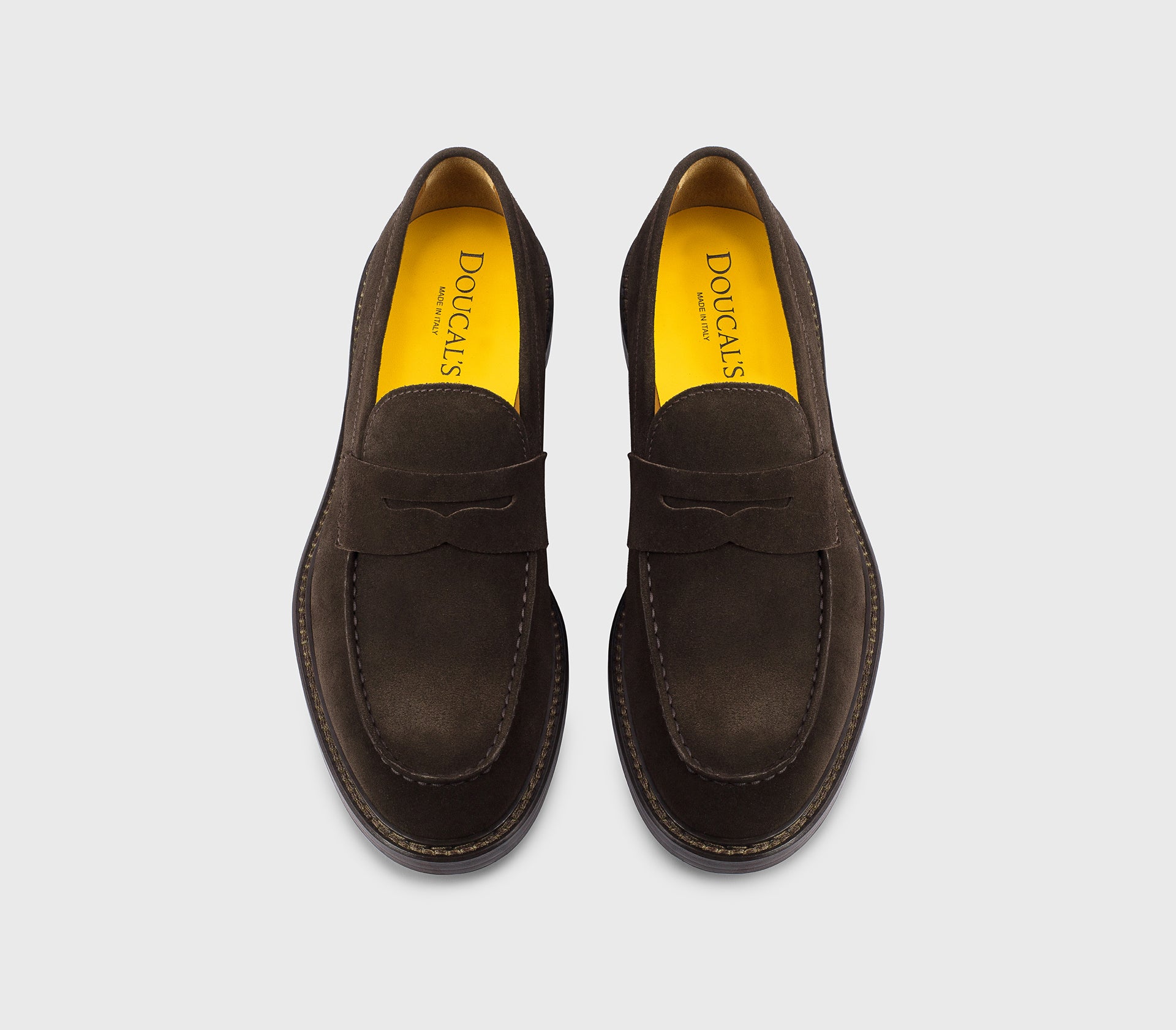 doucal-s-du2528siewuf009-loafer-herren-erdbraun-velours image 2