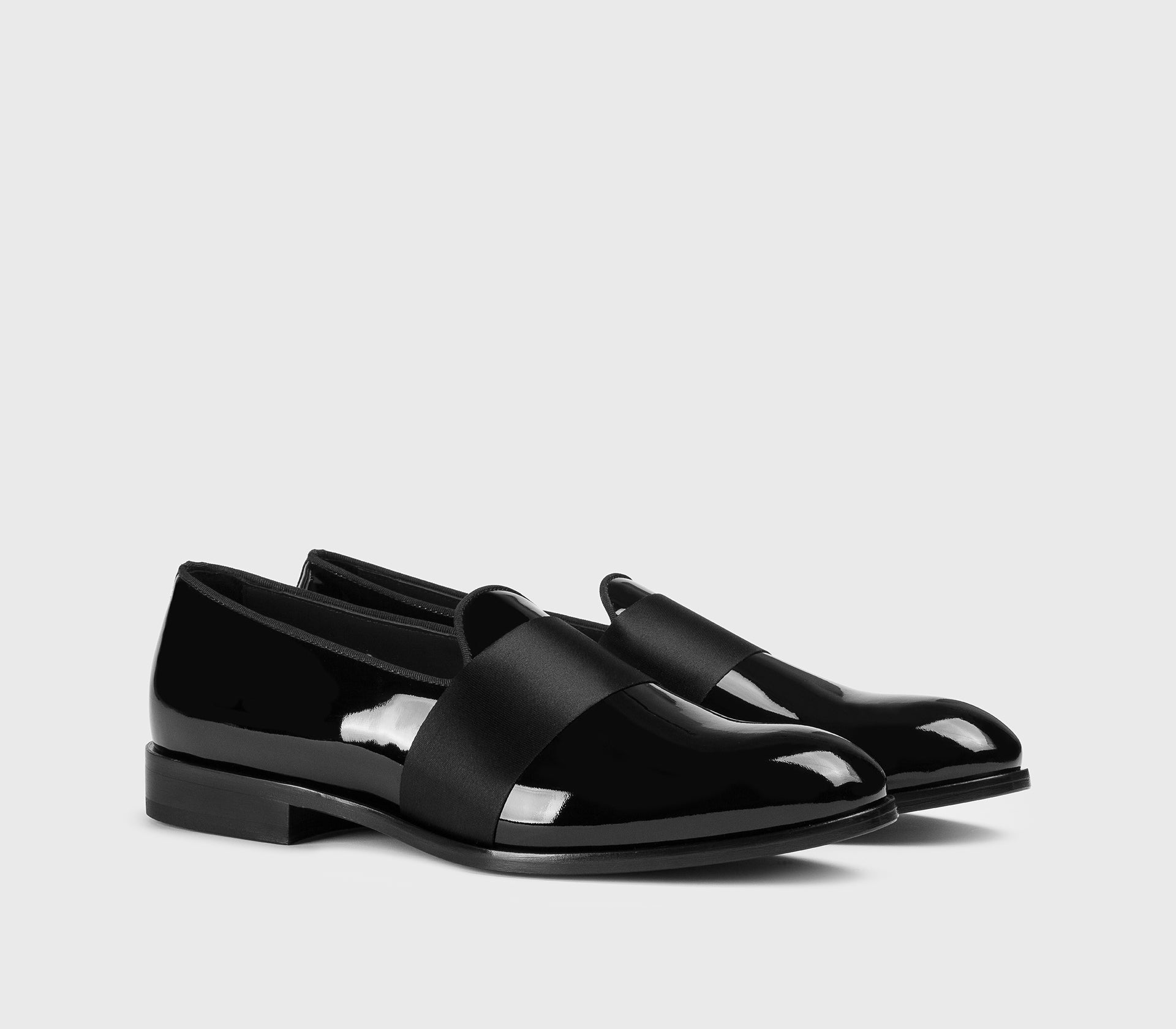 doucal-s-loafers-slipper-lackleder-schwarz image 3
