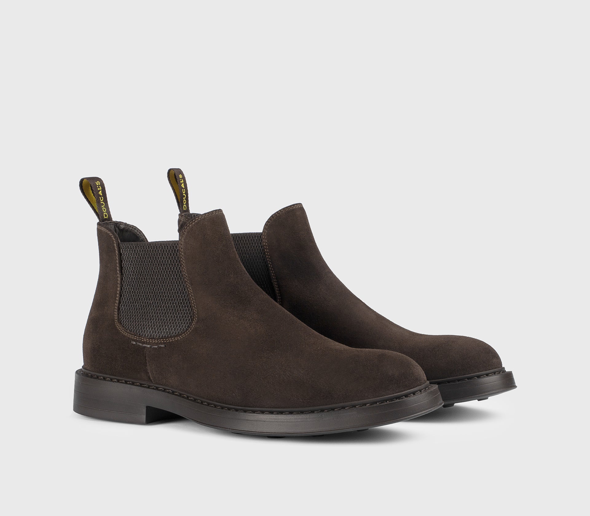 doucal-s-ankle-boots-du1384bruxuf009-chelsea-erdbraun-wildleder image 3