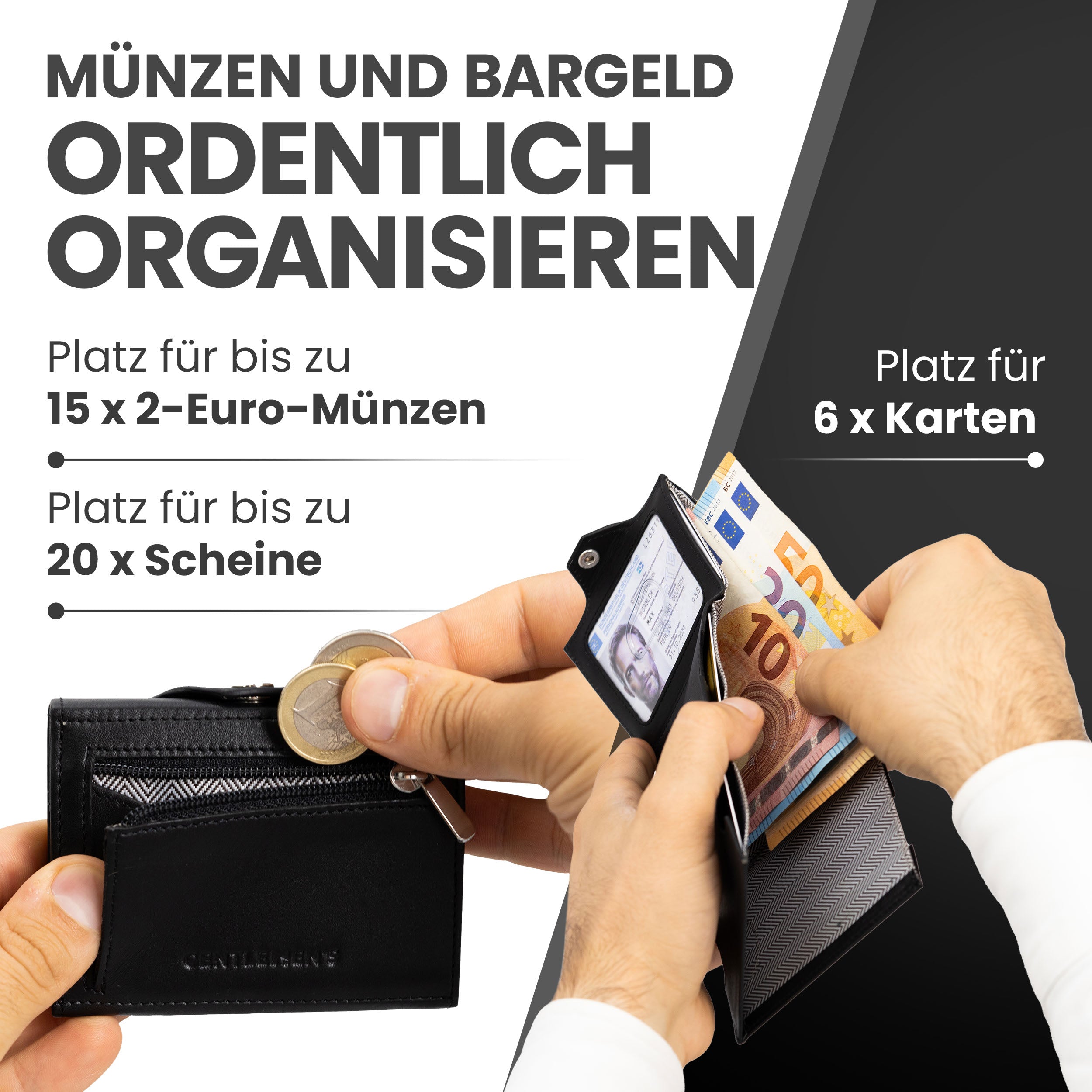gentlemen-s-geldbeutel-foldwallet-slim-wallet-schwarz image 7