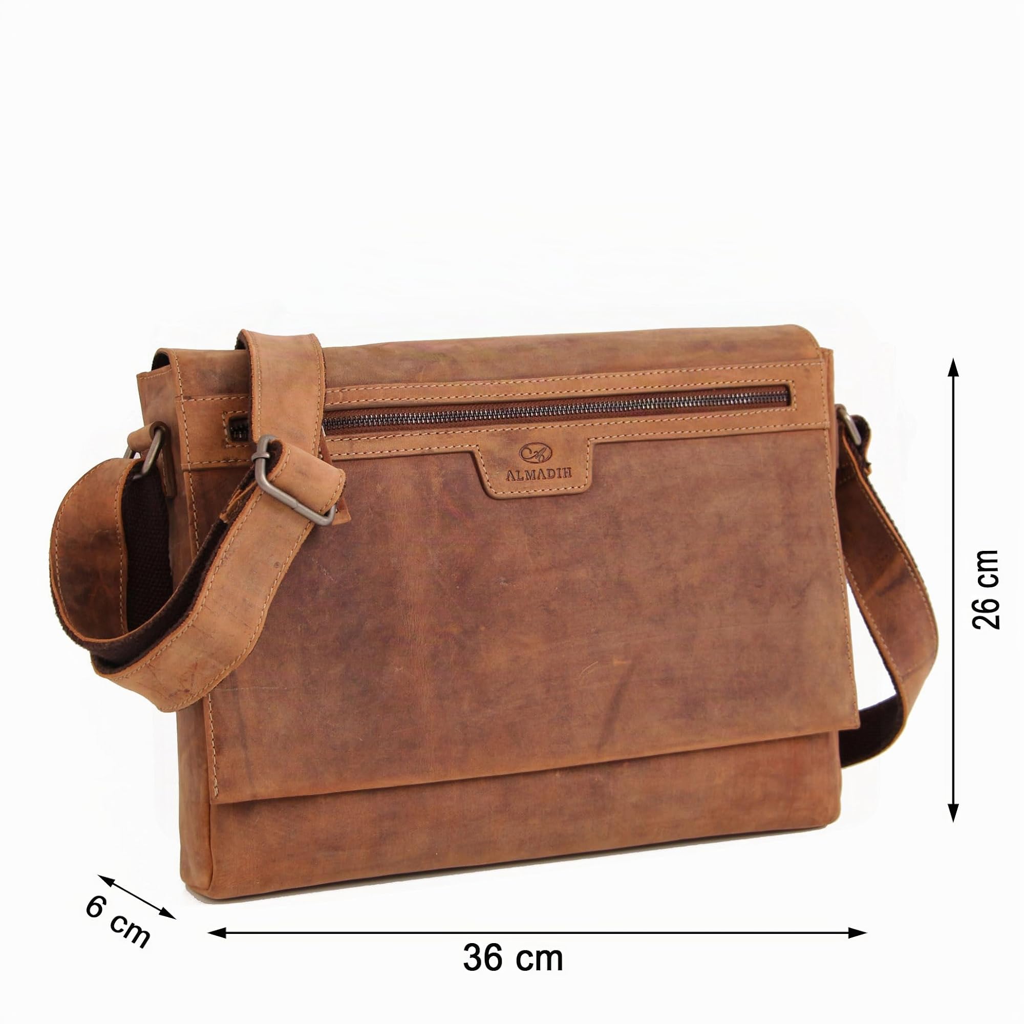 almadih-taschen-messenger-umh-ngetasche-rindsleder-braun-laptop image 5