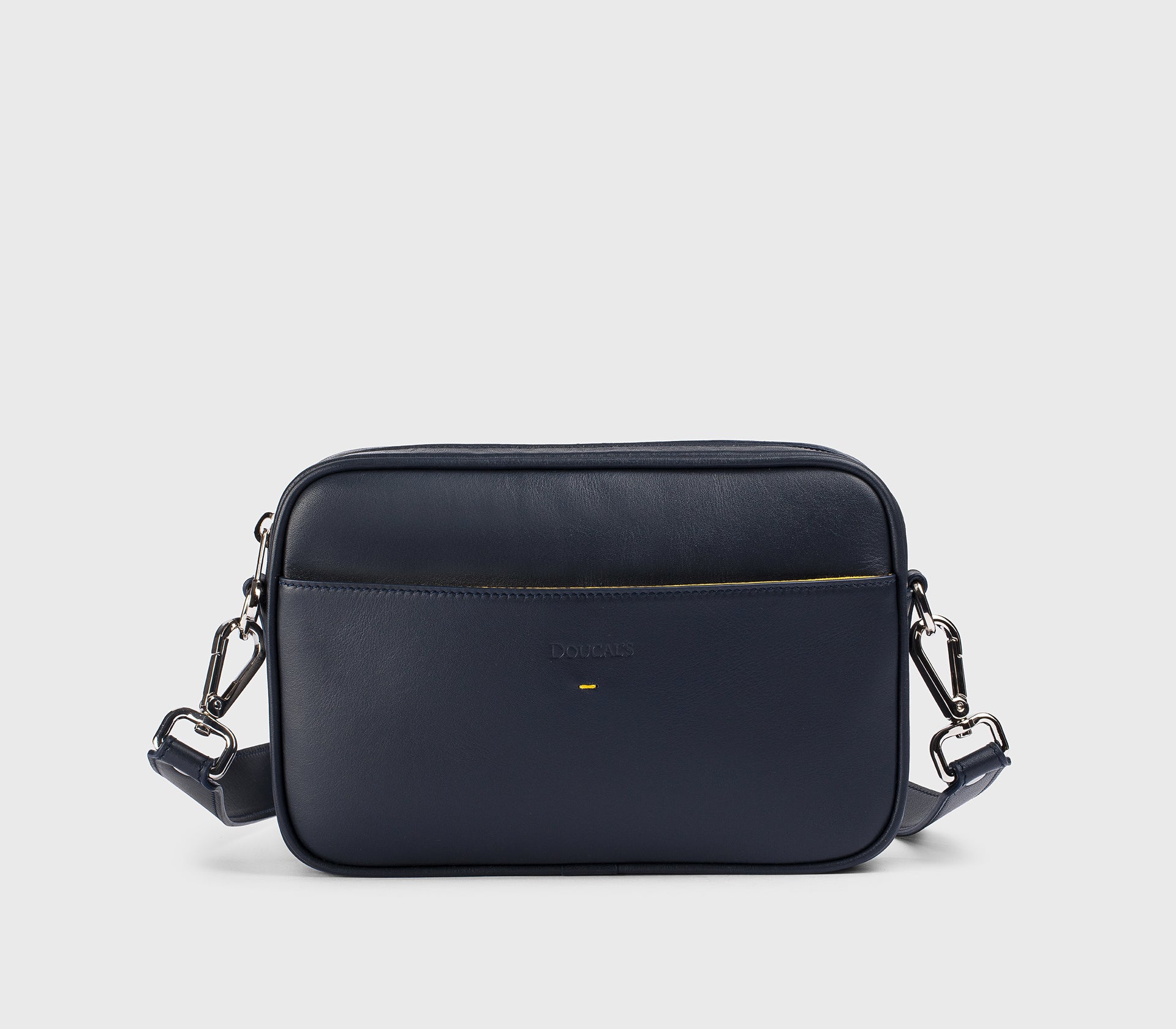 doucal-s-messenger-bag-umh-ngetasche-blau-leder-herren image 1