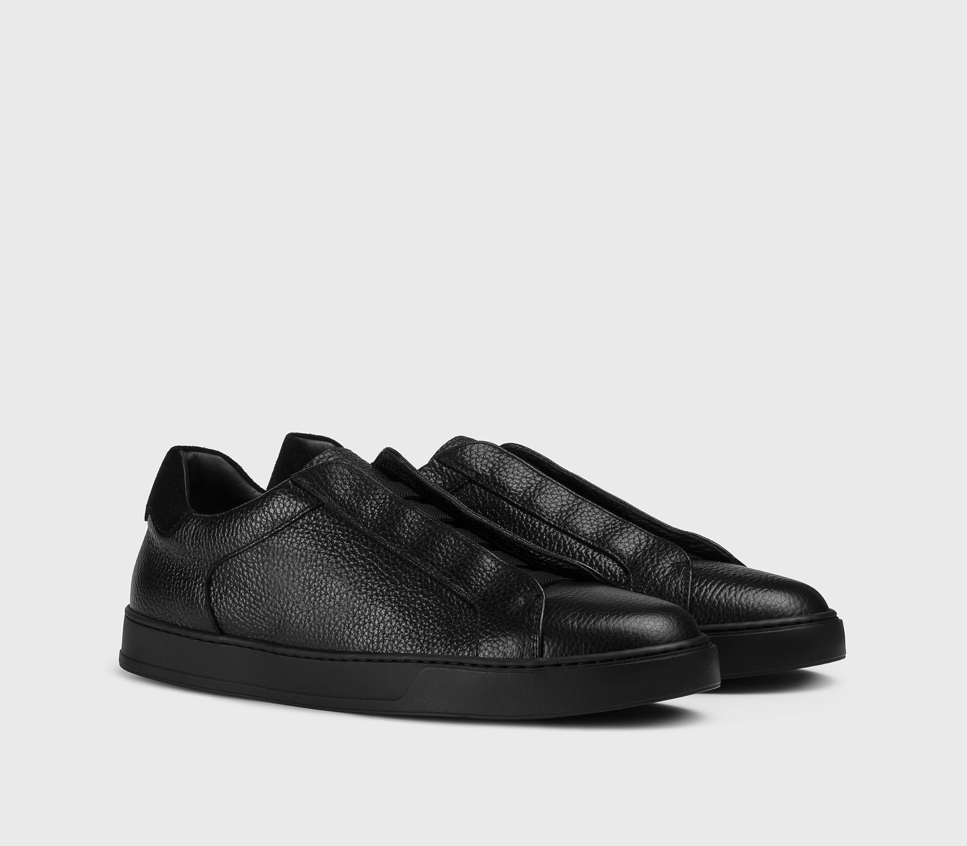 doucal-s-du3542-sneaker-walkleder-schwarz-herren image 3