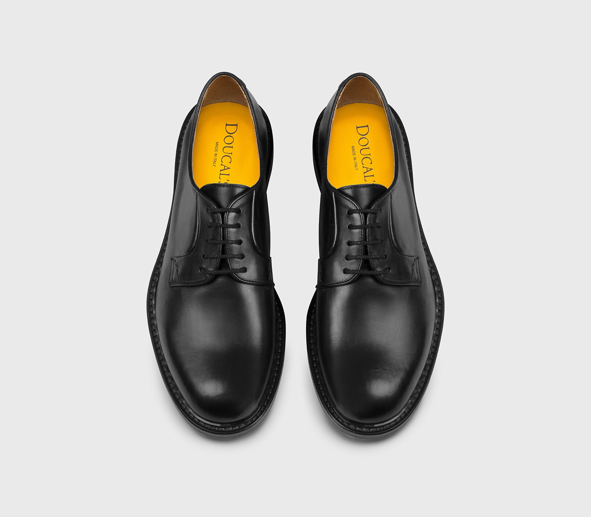 doucal-s-lace-ups-derby-schn-rschuh-kalbsleder-schwarz image 2