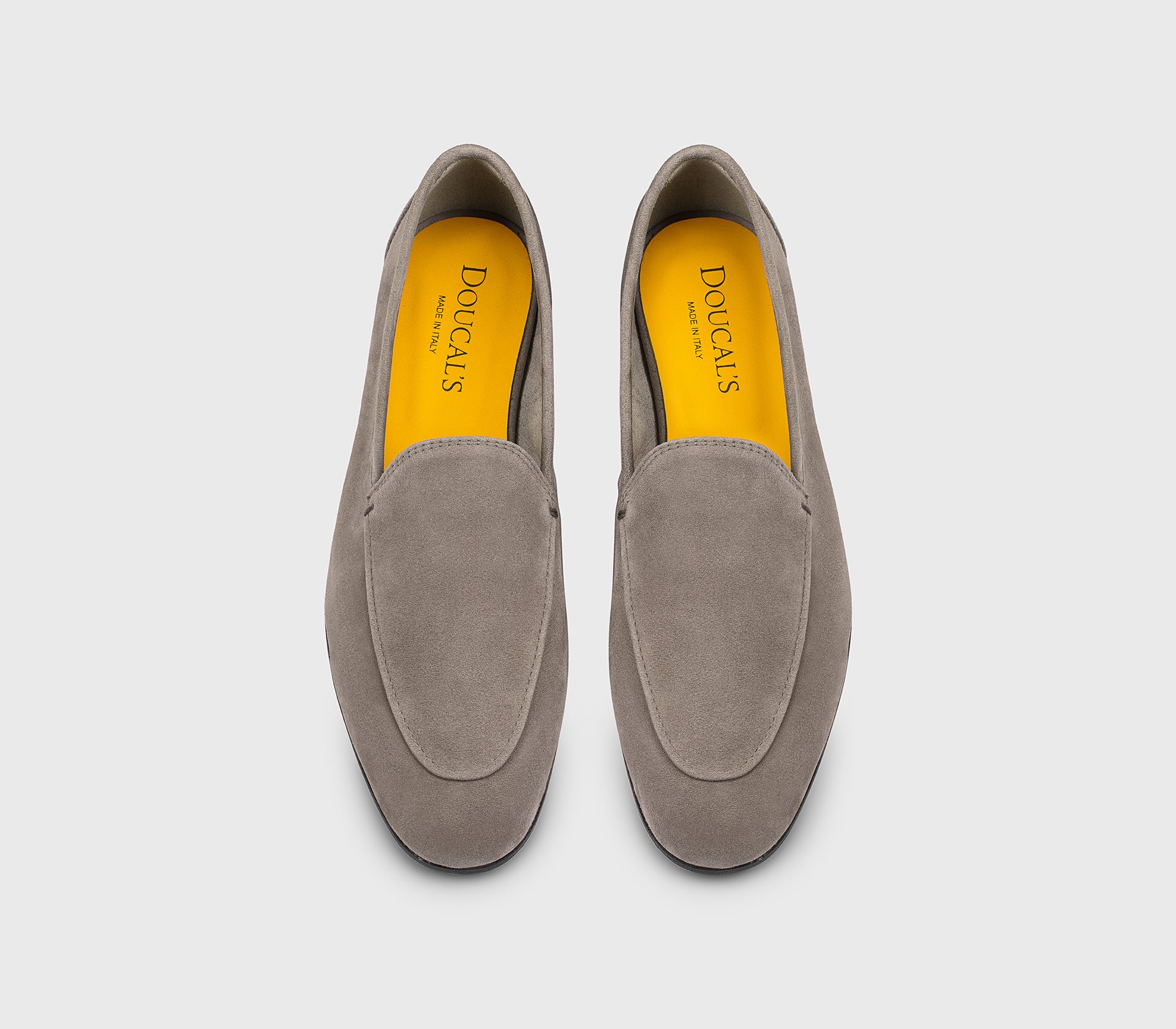 doucal-s-loafers-dd8879megnuz278-loafer-grau-veloursleder-damen image 2