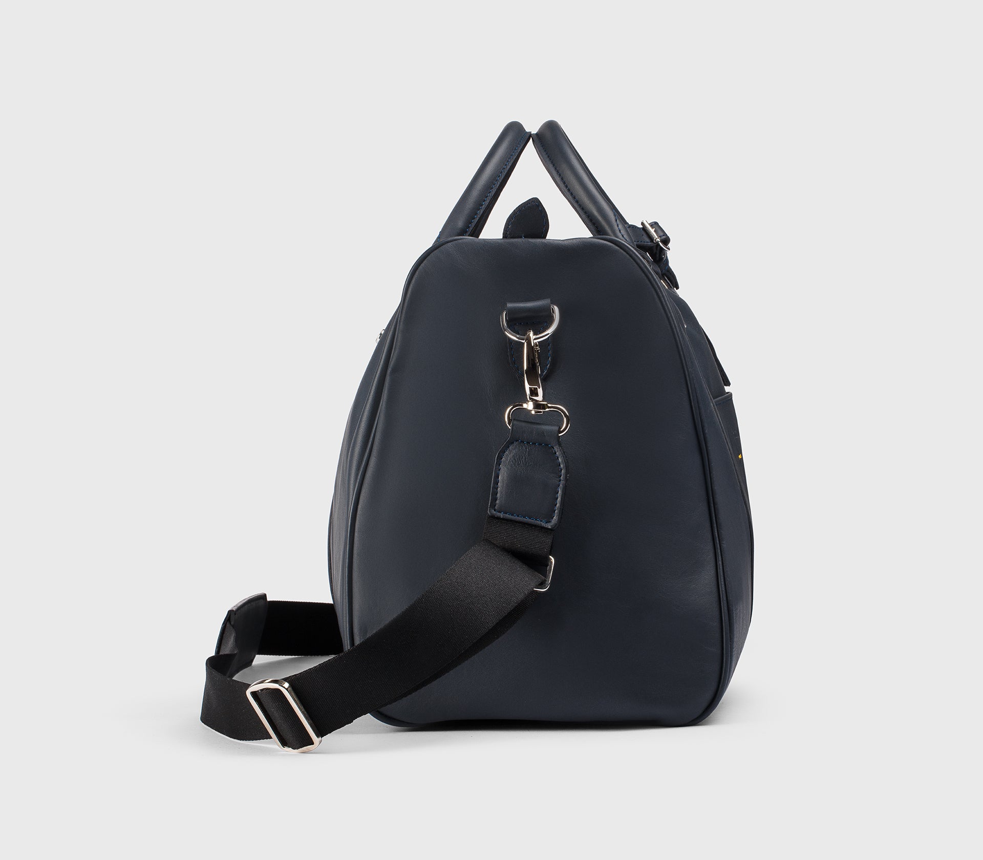 doucal-s-48h-weekender-leder-blau-reisetasche image 2