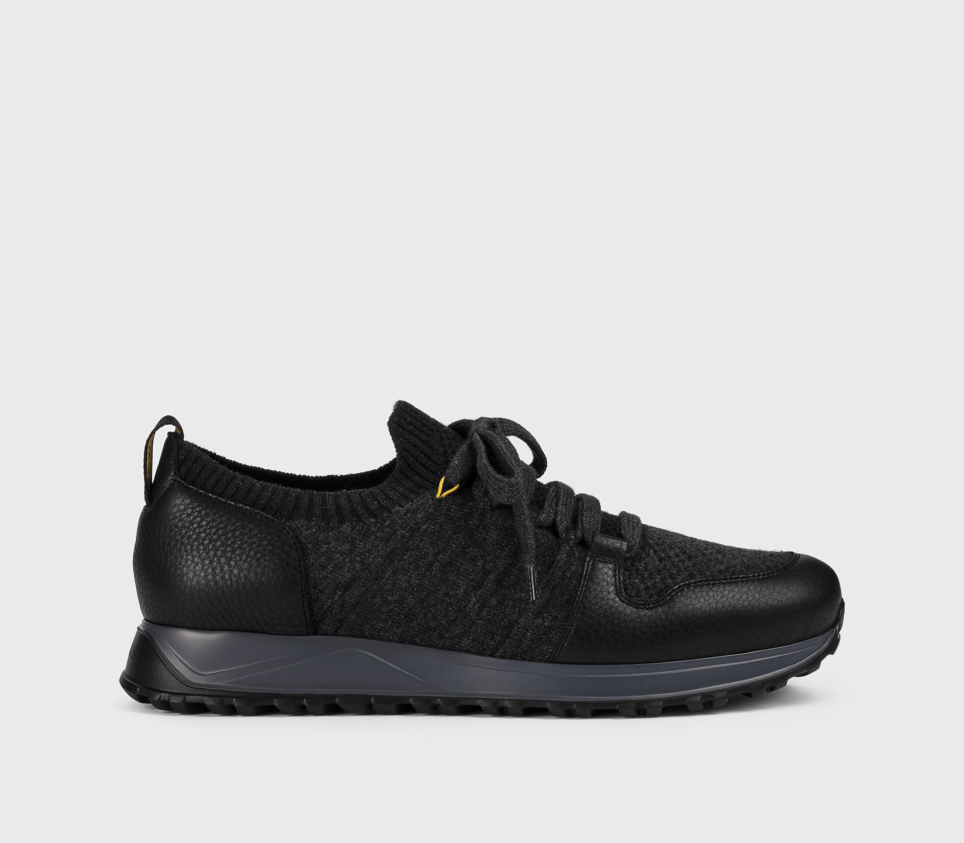 doucal-s-sneakers-du3221-sneaker-leder-wolle-schwarz image 1