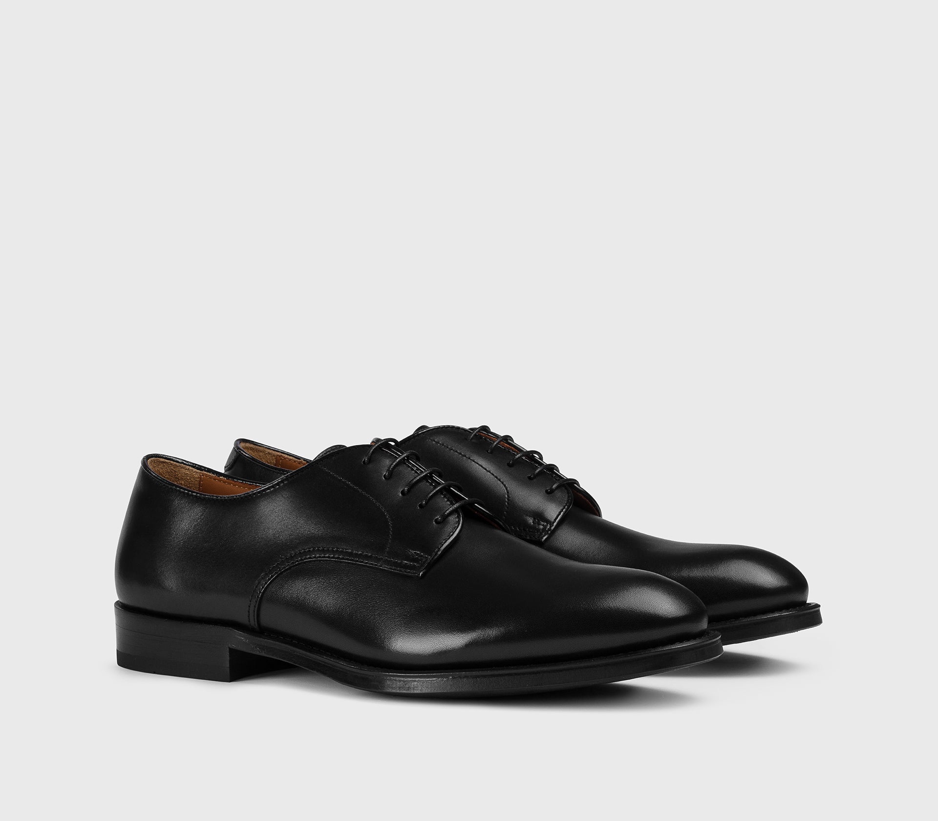 doucal-s-du1003-derby-schn-rschuh-schwarz-kalbsleder-herren image 3