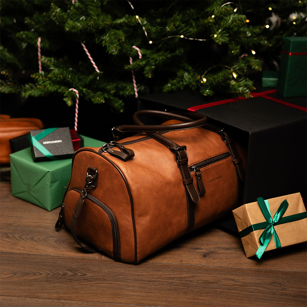 gentlemen-s-weekender-london-reisetasche-braun-vegan image 3