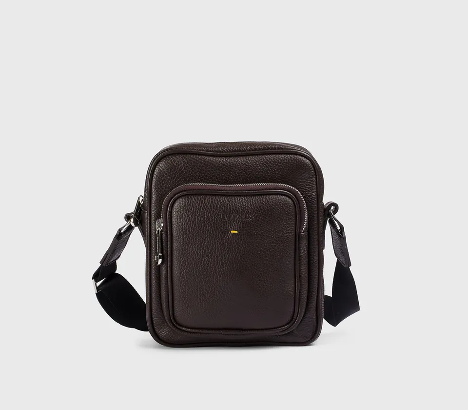 doucal-s-bags-umh-ngetasche-braun-walkleder-tu image 1