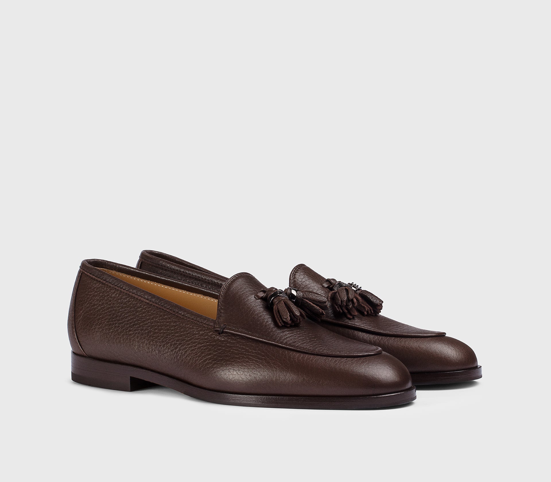 doucal-s-loafers-dd8943-mokassin-dunkelbraun-hirschleder-damen image 3