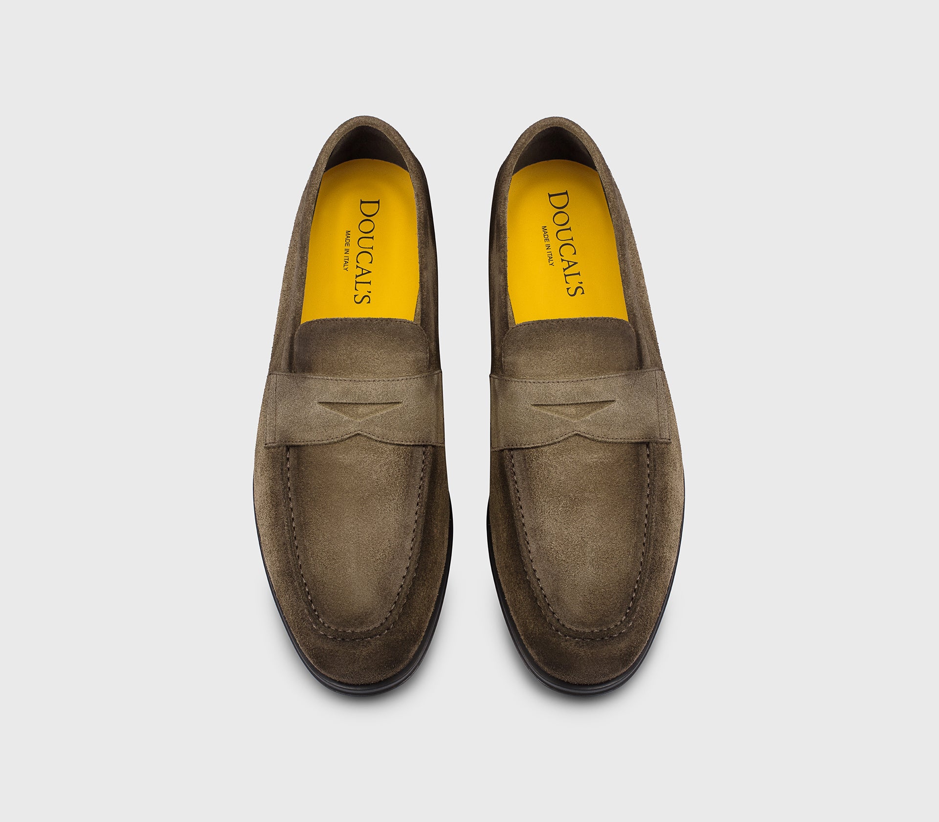 doucal-s-loafers-du3382-penny-mokassin-kakaobraun-velours image 2