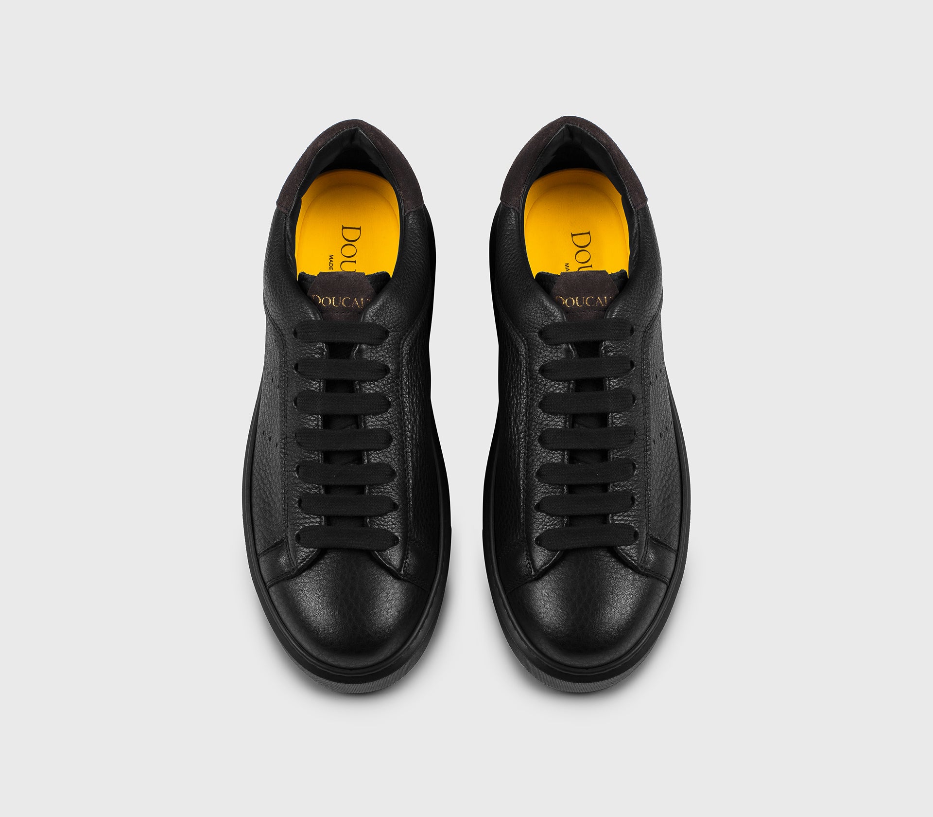 doucal-s-sneakers-du2852-sneaker-schwarz-leder-velours image 2
