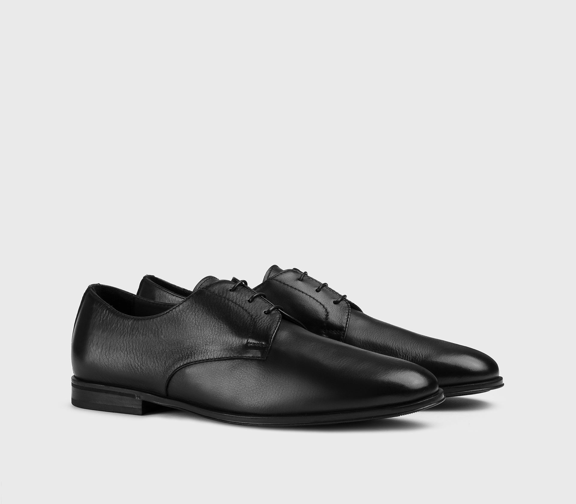 doucal-s-lace-ups-3-loch-derby-schn-sschuh-schwarz-leder image 3