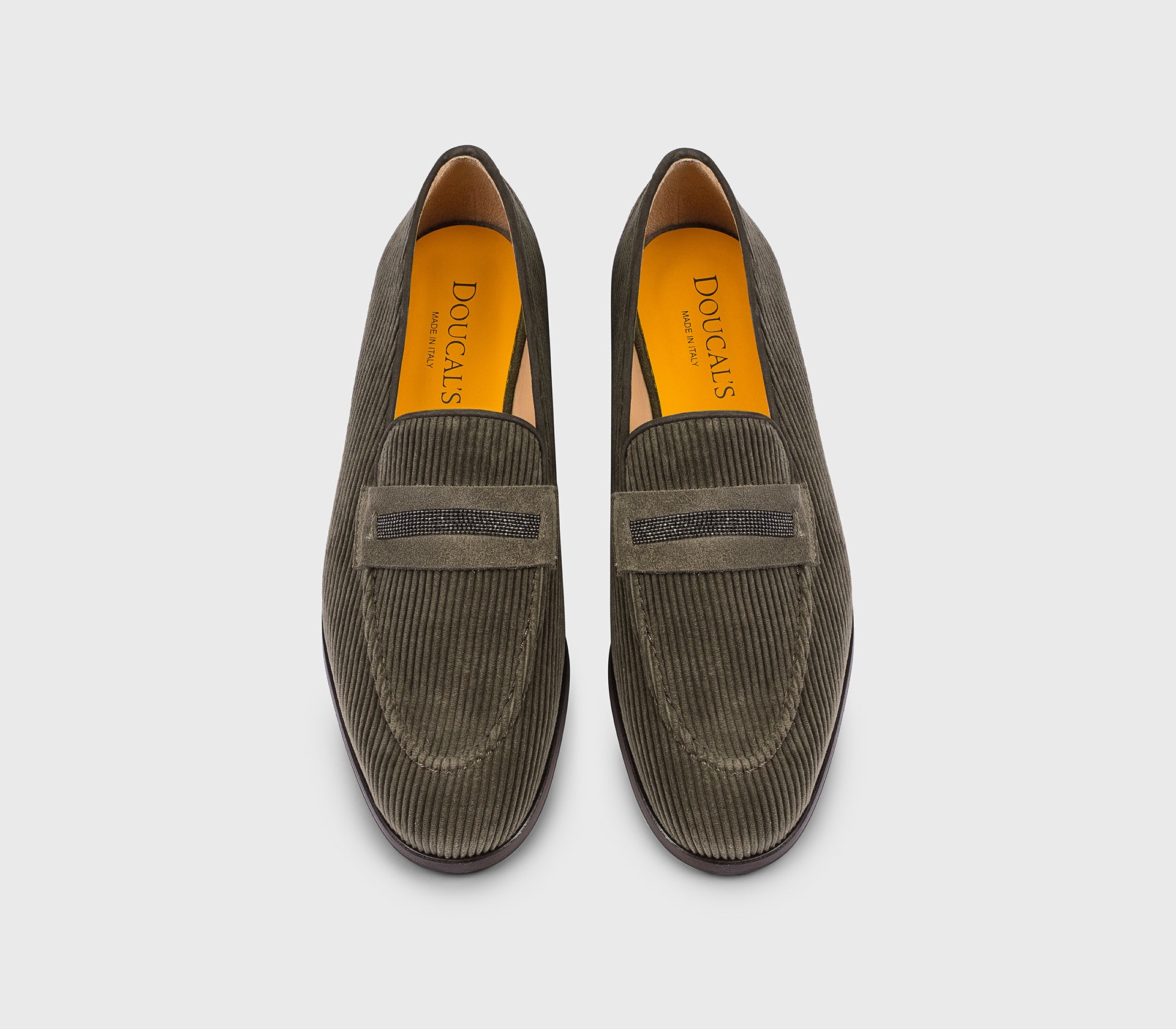 doucal-s-loafers-dd8945-mokassin-espresso-samt-nieten image 2