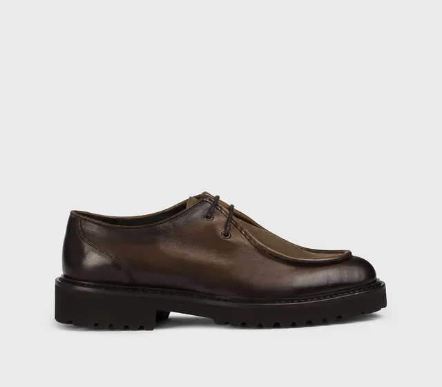 doucal-s-lace-ups-2-loch-derby-schn-sschuh-cacao-leder image 1