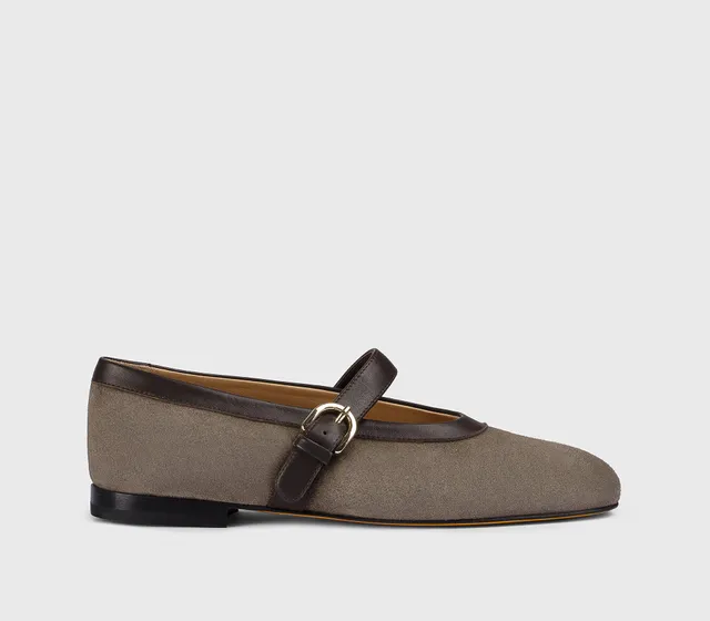 doucal-s-ballerine-riemchenballerina-espresso-damen image 1