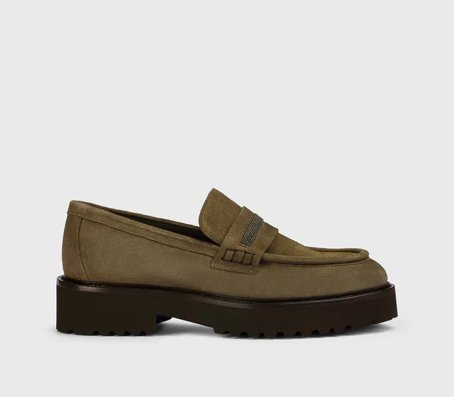 doucal-s-dd8741philuf252-loafer-damen-espresso-nieten image 1