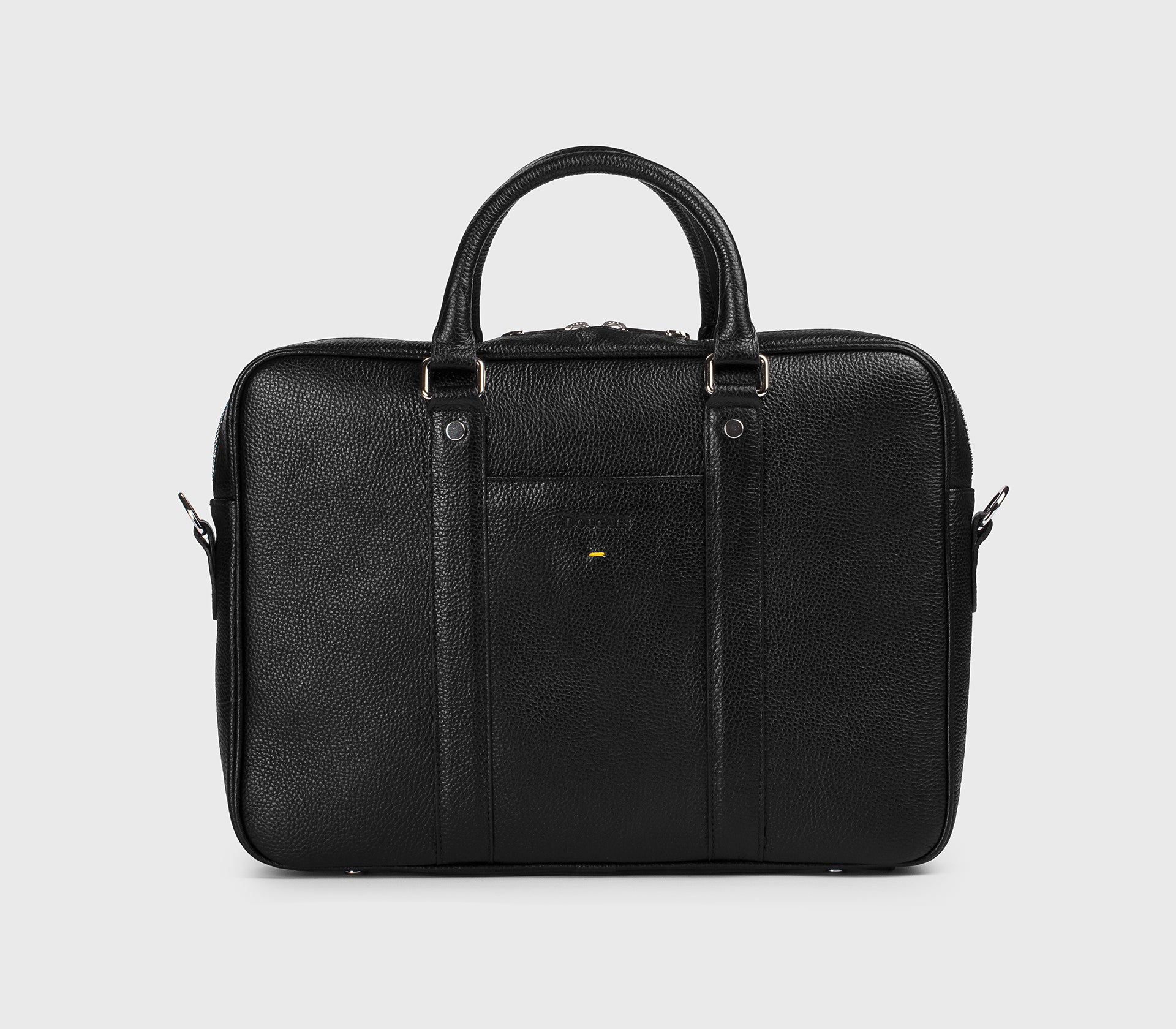 doucal-s-db0020-weekender-tasche-leder-schwarz-24h-herren image 1