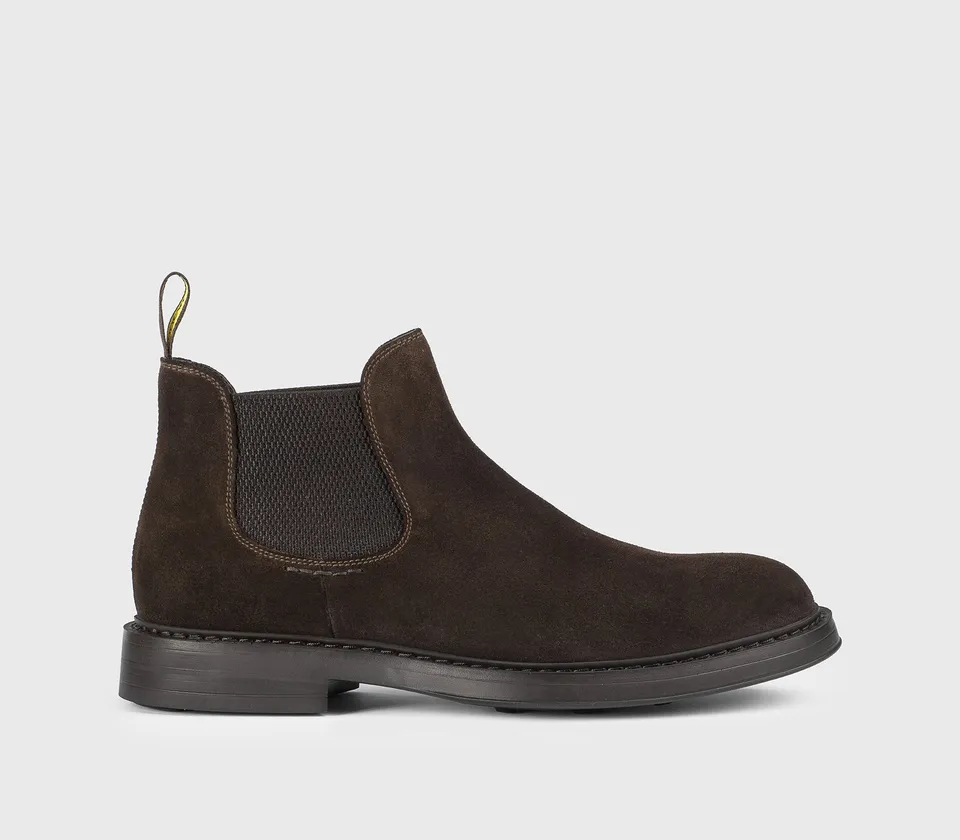 doucal-s-ankle-boots-du1384bruxuf009-chelsea-erdbraun-wildleder image 1