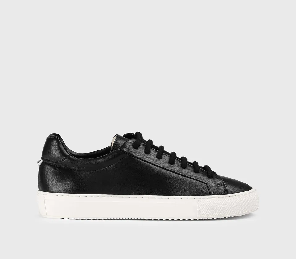 doucal-s-sneakers-dd8901-sneaker-schwarz-leder-damen image 1