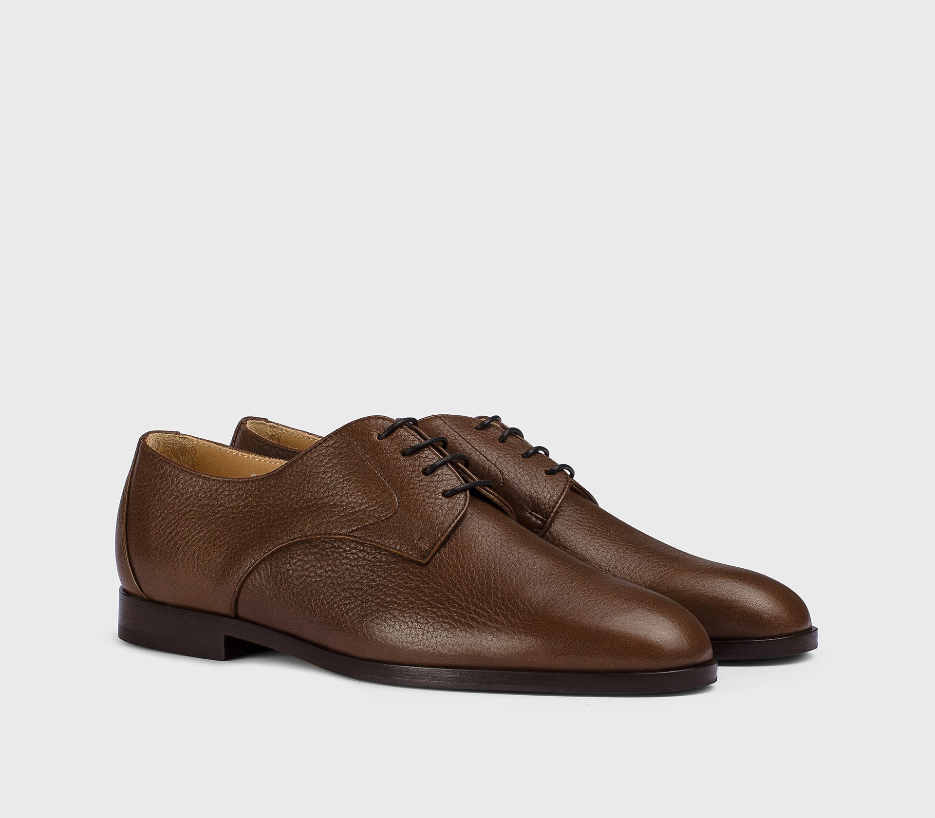 doucal-s-lace-ups-dd8952eleauf054-derby-braun-hirschleder image 3