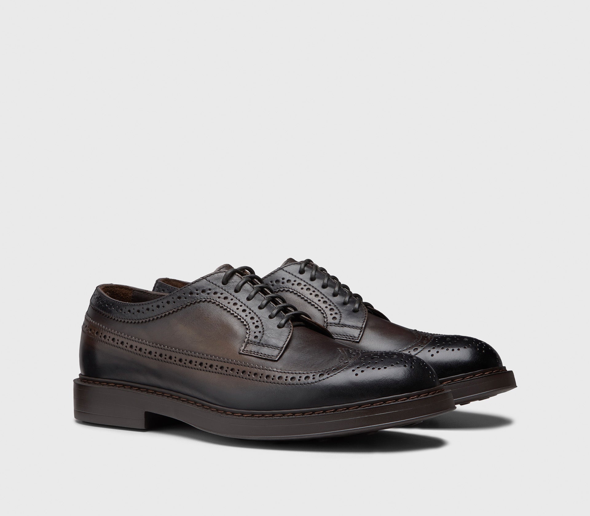 doucal-s-lace-ups-du2523-derby-schn-rschuh-dunkelbraun-leder image 3