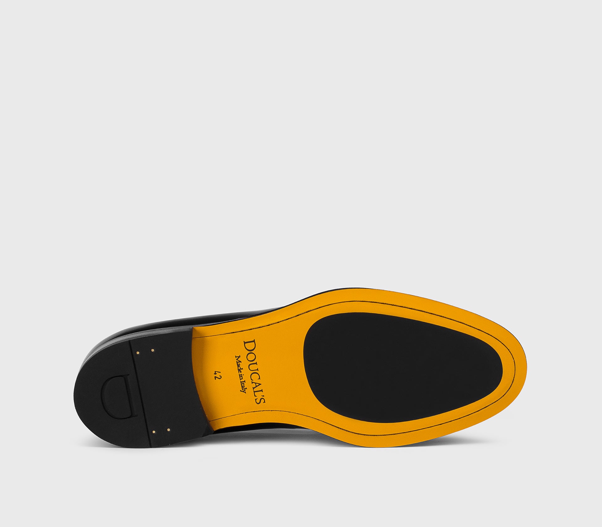 doucal-s-loafers-du3339-mokassin-nero-quasten-ledersohle image 4