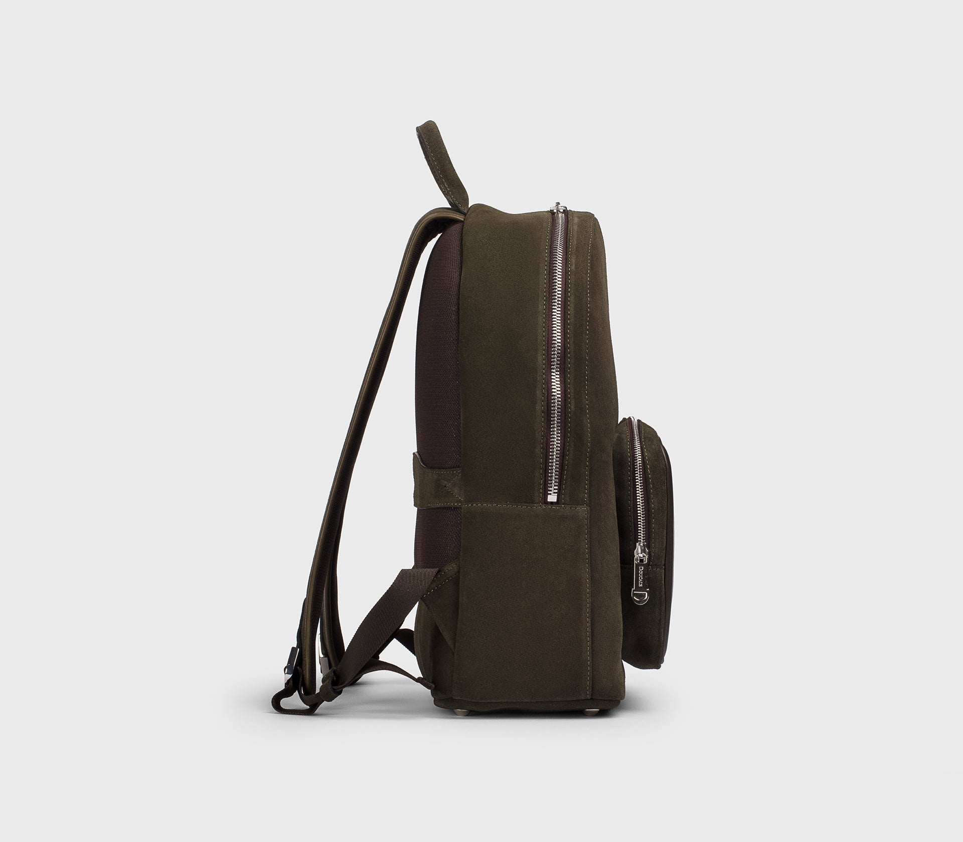 doucal-s-bags-rucksack-moosgr-n-veloursleder-leder image 2