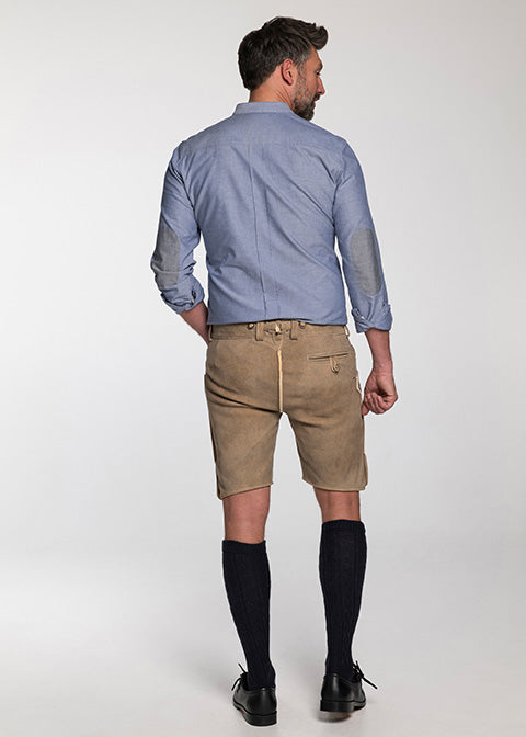 beckert-hochk-nig-hirschlederhose-kurz-oldgrey-st-blau-vintage image 3