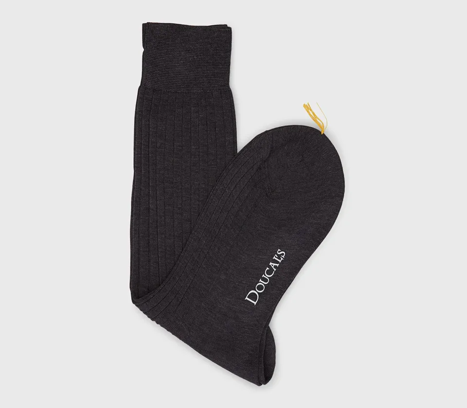 doucal-s-socks-dxbc13ct0-socken-grau-baumwolle image 1