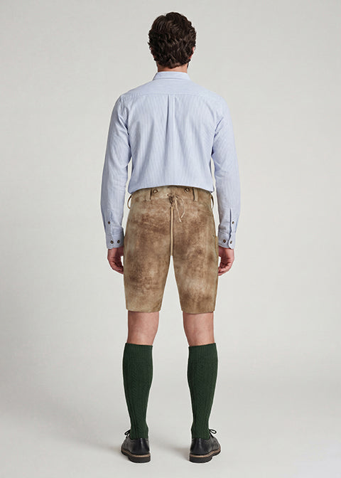 beckert-grossgmain-wildbock-lederhose-kurz-barock-stickerei image 3