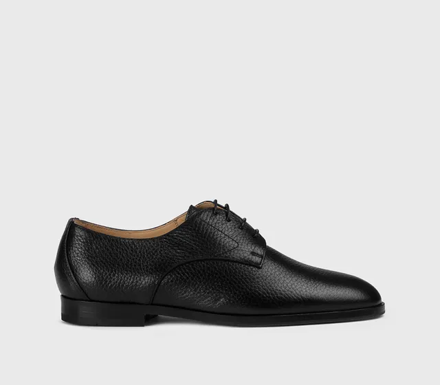 doucal-s-lace-ups-schn-rschuh-hirschleder-schwarz image 1