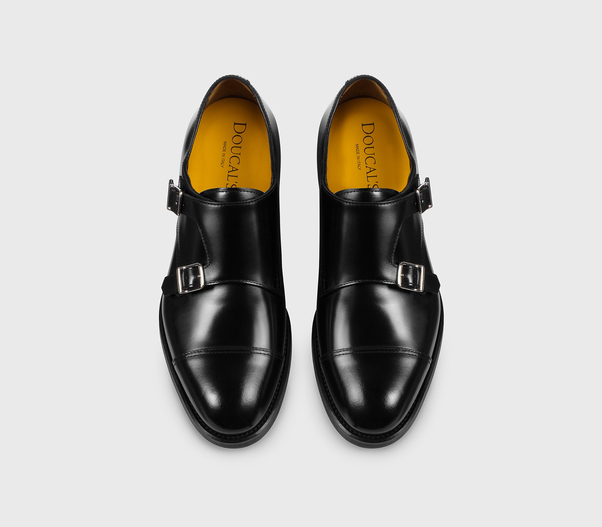 doucal-s-buckles-monkstrap-leder-schwarz image 2