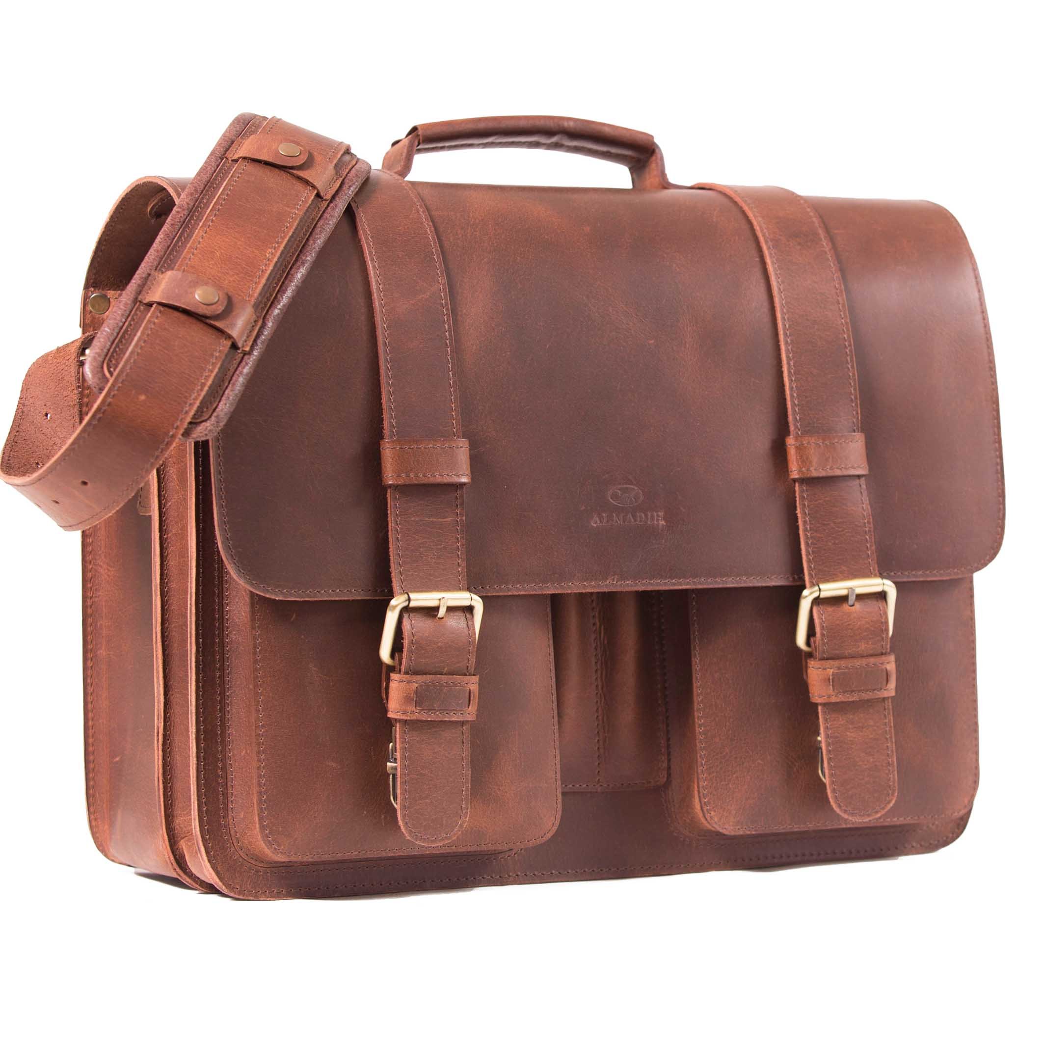 almadih-jon-n2-aktentasche-leder-braun-vintage-rindsleder image 1
