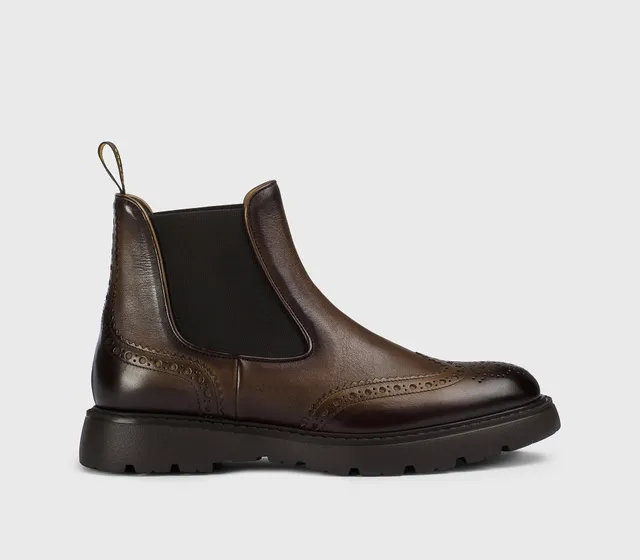 doucal-s-ankle-boots-du3110-wingtip-stiefelette-braun image 1