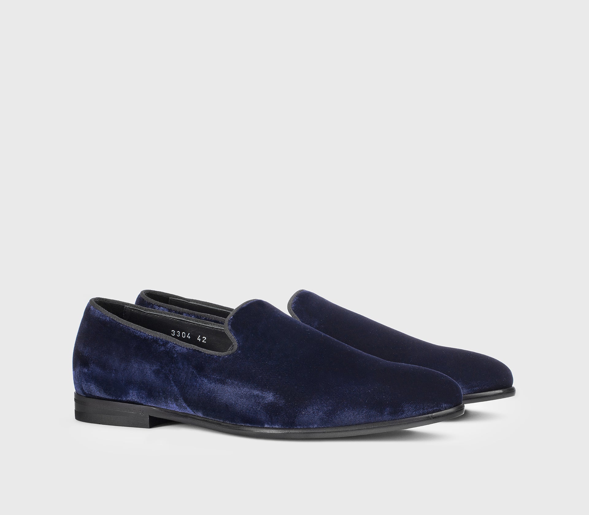 doucal-s-du3304-loafer-blau-samt-herren image 3