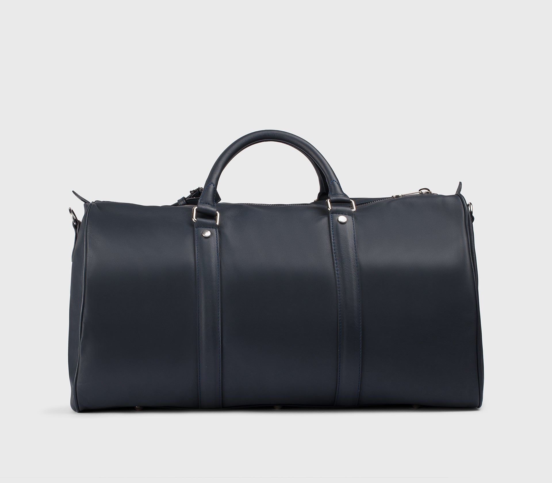 doucal-s-48h-weekender-leder-blau-reisetasche image 4