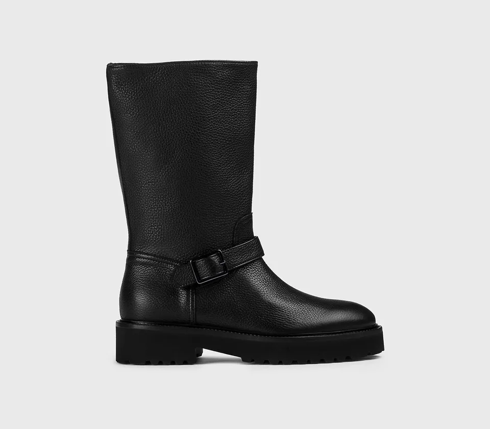 doucal-s-boots-dd8917philuf287-lederstiefel-schwarz-damen image 1