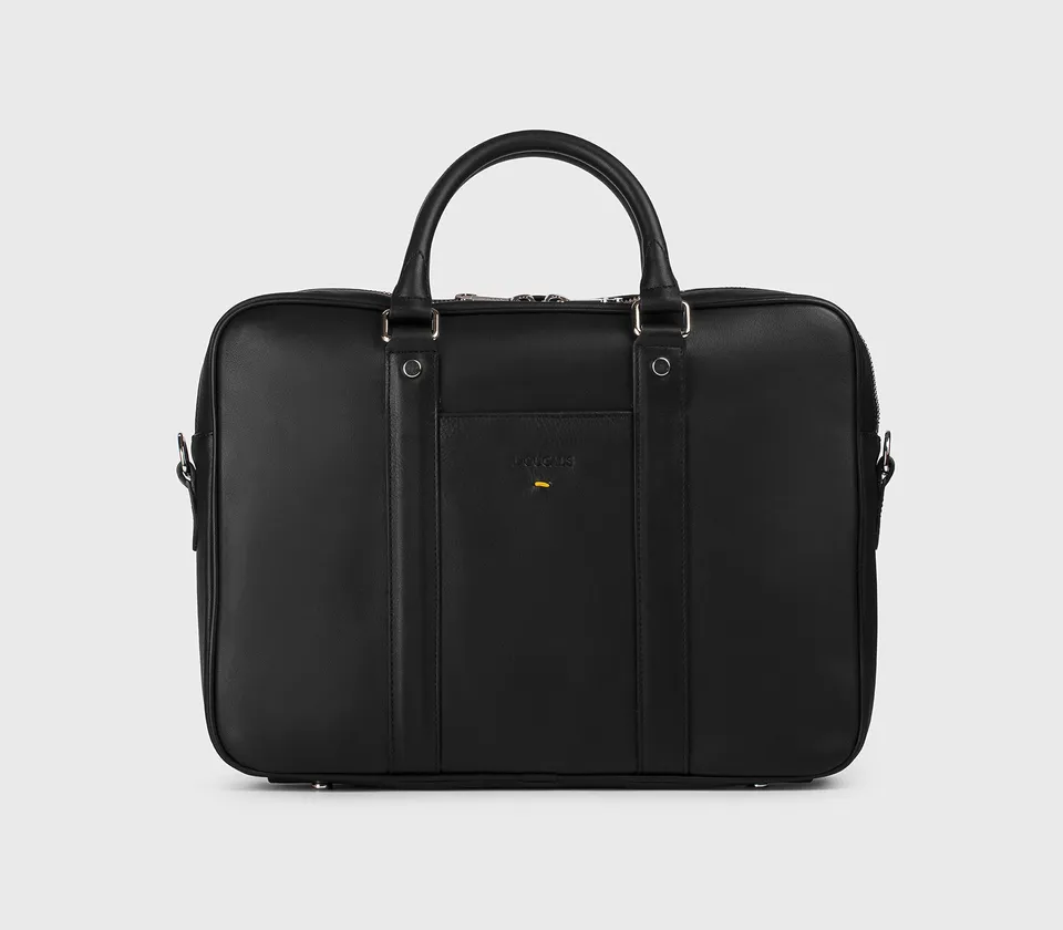 doucal-s-bags-db0020-weekender-ledertasche-schwarz-leder image 1