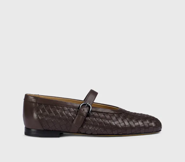 doucal-s-ballerine-dd8857maenuf217-riemchenballerina-braun-leder image 1