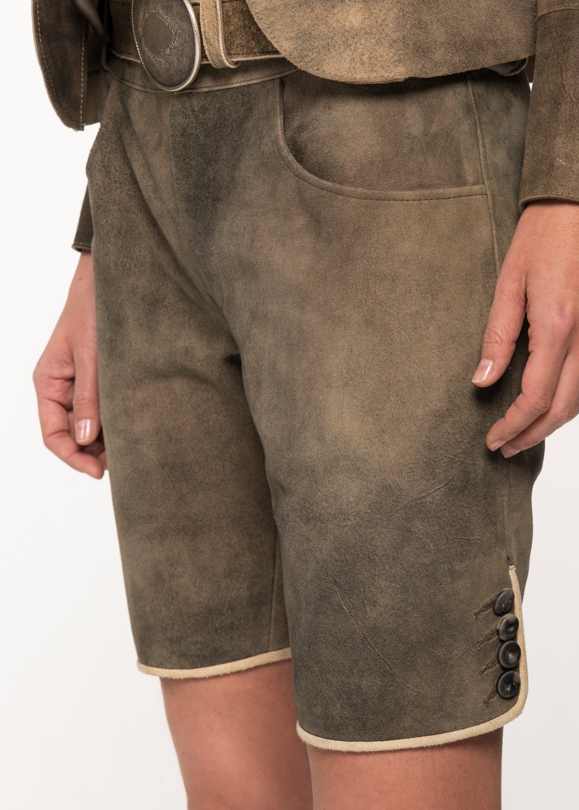 beckert-cathryn-damen-lederhose-smoke-kurz-ziegenvelours image 3