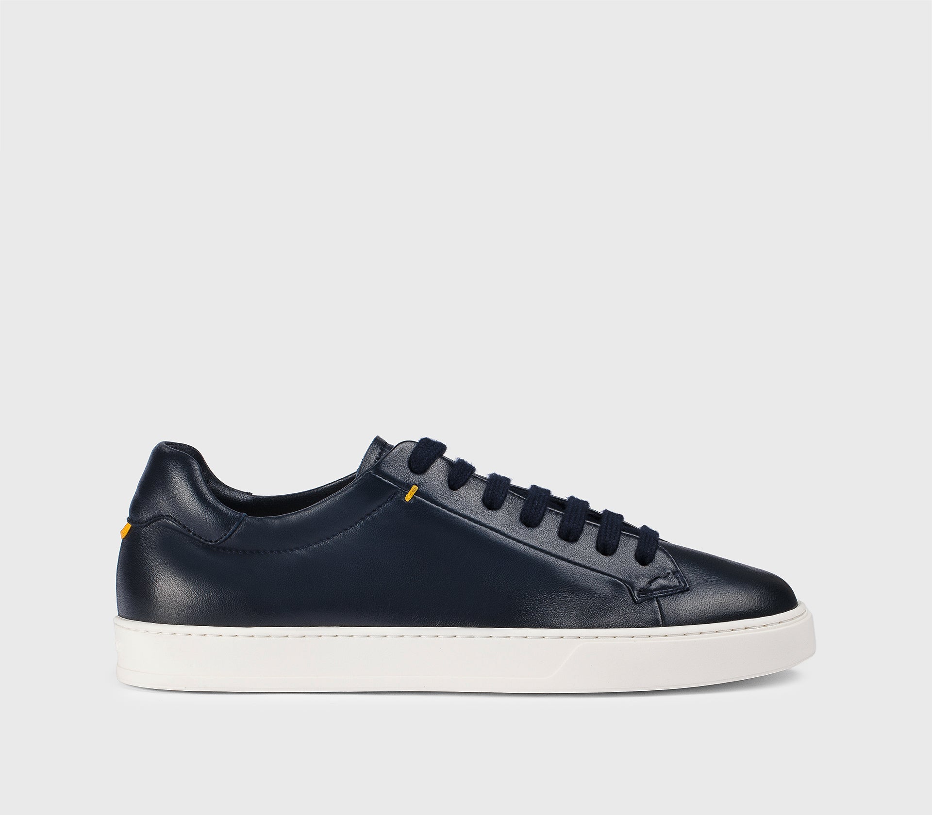 doucal-s-sneakers-du3552-sneaker-blaues-leder-made-in-italy image 1